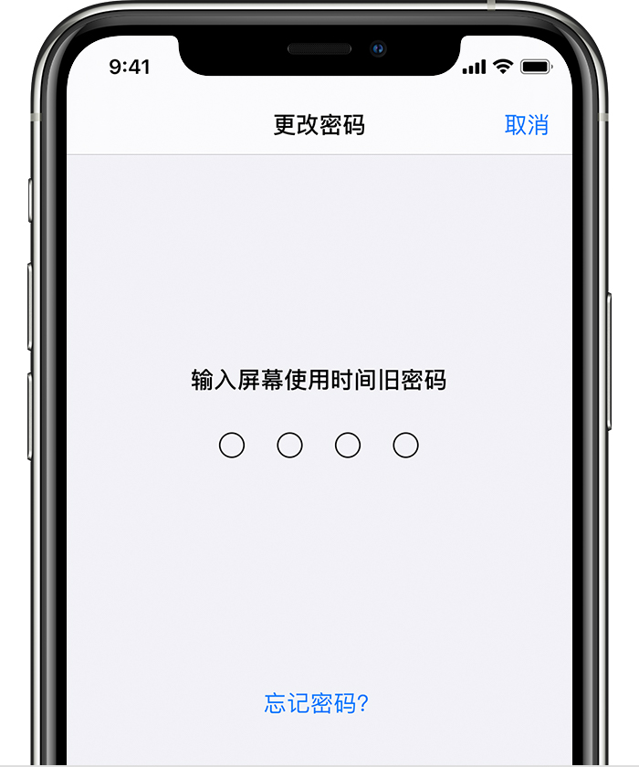汝州苹果手机维修分享iOS 14 忘记屏幕使用时间密码怎么办 